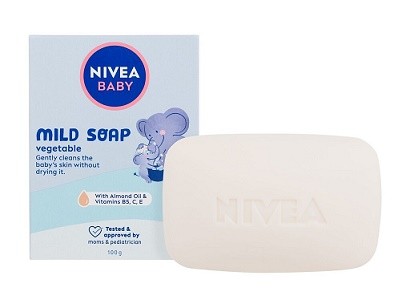 TM Nivea Baby krémové mýdlo 100g - Kosmetika Dětská hygiena Tělová hygiena